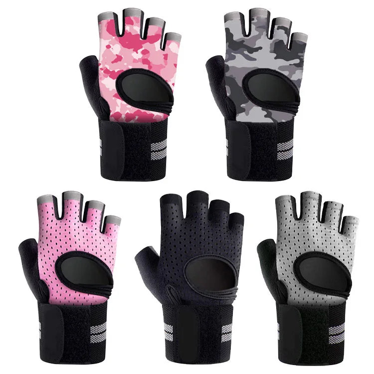 Wholesale Custom Fitness Workout Weight Lifting Men and Women Gym Gloves