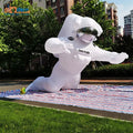 Giant 5m Inflatable Advertising Balloon Alien Astronaut Spaceman Flying Space 210D Oxford Cloth Electric Pump Digital Printing