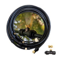 DIY Low Pressure Misting Cooling System Summer Outdoor Water Mister for Patio Garden Watering Sprayer