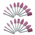 20pcs/Set 1/8" Shank Abrasive Mounted Stone Grinding Wheel Head Rotary Tool Kit