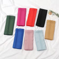2026 New Solid Color High Quality Simple Striped Satin Chiffon Scarf Female Fashion Malay Indonesian Monochrome Chiffon Scarf
