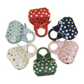 Newly Design  Hand Bag Shape Dots Foil Stamping Luxury Wedding  Party Small Candy Packaging  Paper Gift Box