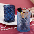 Elegant Cut Glass Candlestick Holder Home Decoration and Valentine's Day Gift for Your Favorite Candles