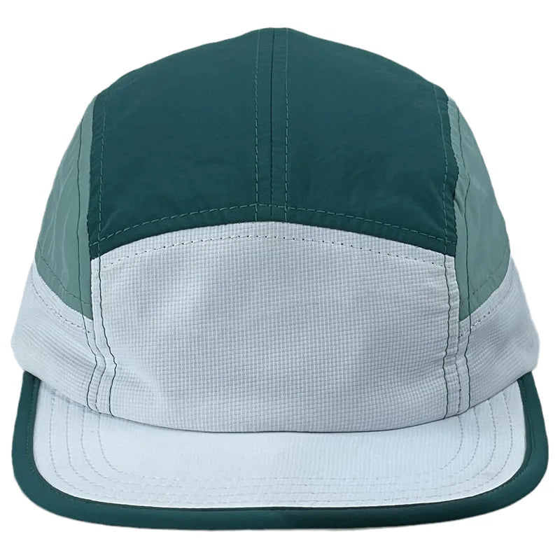 BSCI Premium Blank Hats With Custom Logo Printing Camper Hat for Men Flat Brim Caps