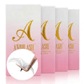 Wholesale Handmade Faux Mink Synthetic Hair 20mm Soft Natural Volume Eyelash Extensions Professional Lash Tray Custom Logo