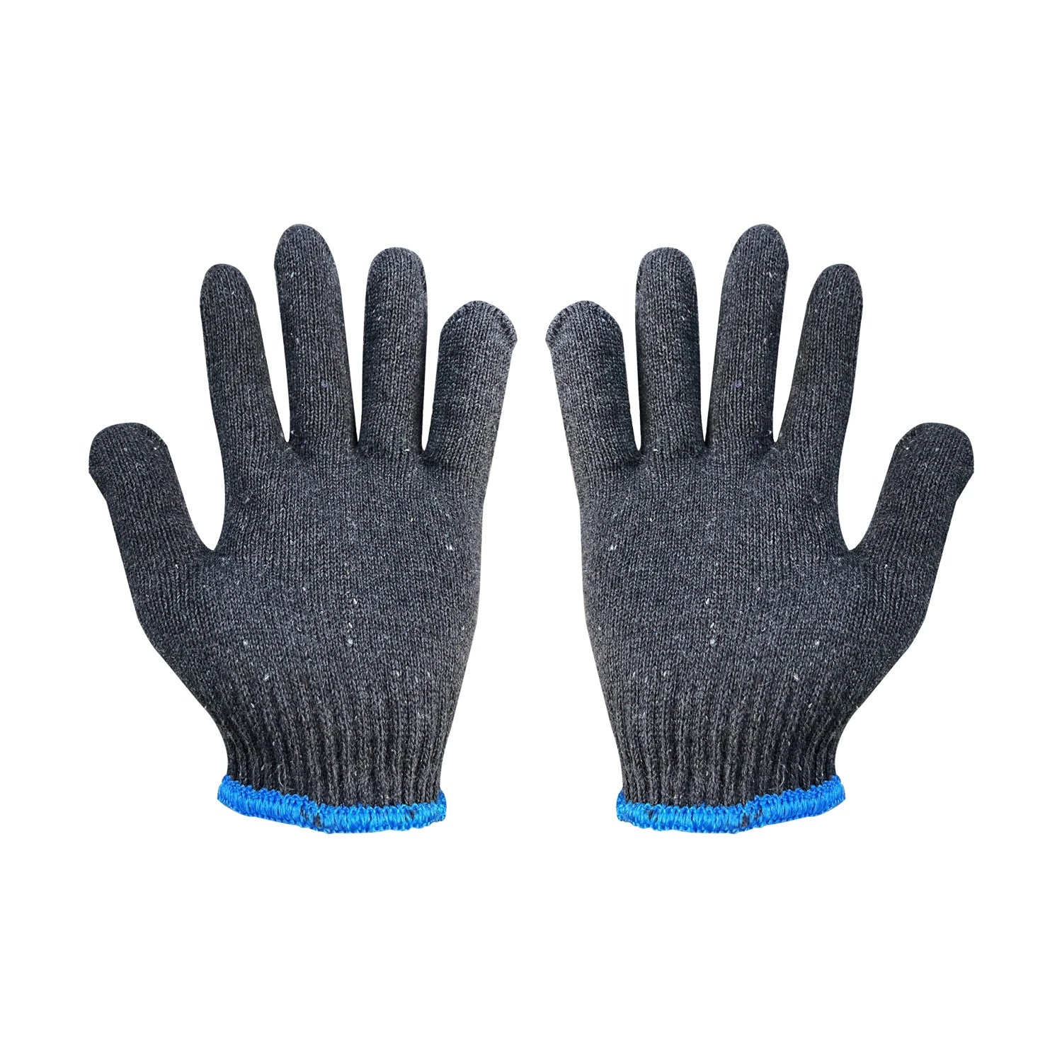 Good Quality Black BBQ Handschuhe Gardening Knitted Cotton Hand Working Gloves