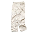 OEM Custom Design Double Knee Top Stitching Patch Oversized Canvas Pants