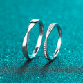 HOT NEW Moissanite New Ring Women S925 Sterling Silver Couples Ring for Men and Women Jewelry Accessories Wholesale Women Gift
