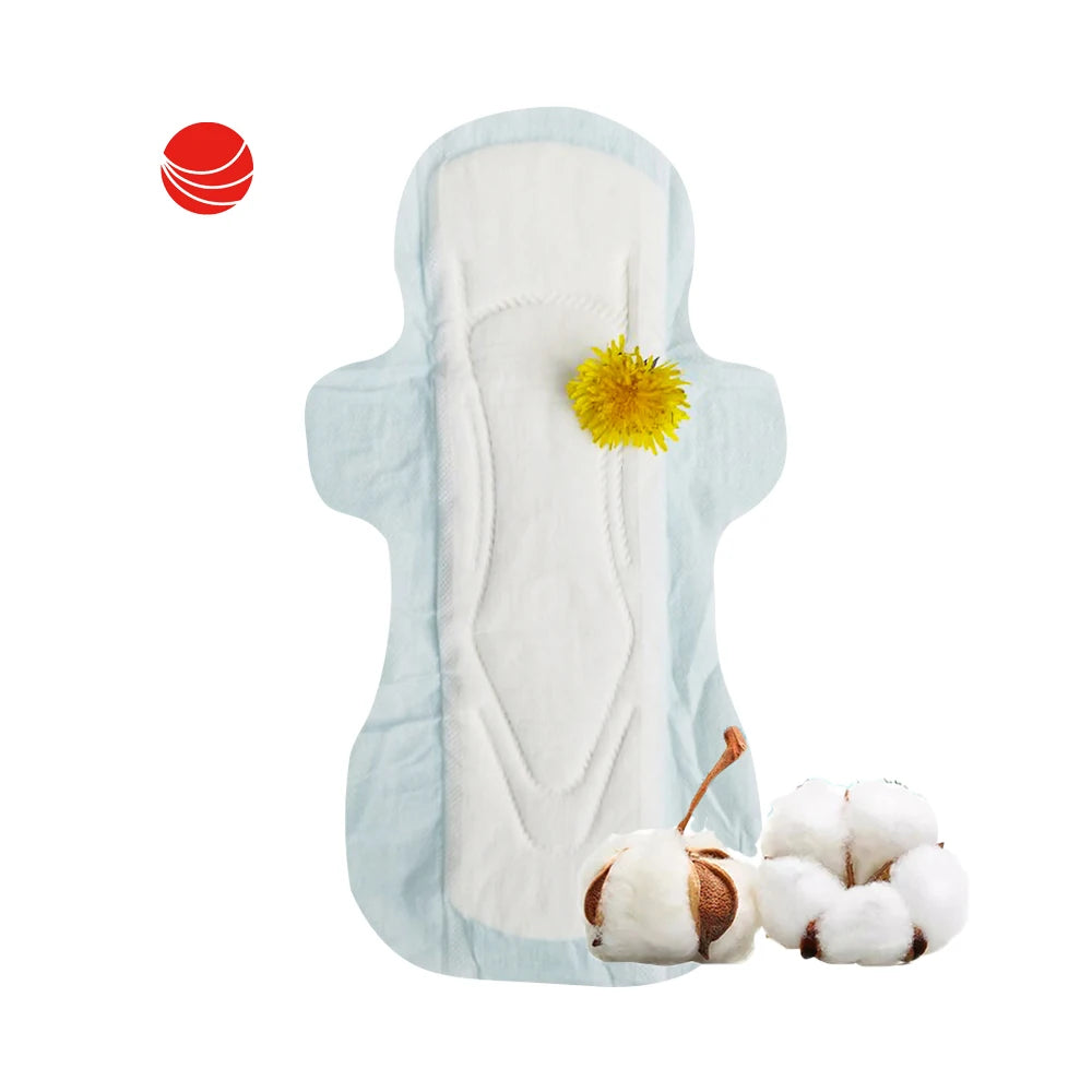 Best Cotton Women Menstruation Pad with Green Chip