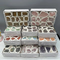 Natural Healing Raw Crystal Rough Stone Rose Quartz Amethyst Raw Gemstone Crystal Box Set MegaBDM