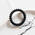 Large 6.5CM Candy Color Elastic Hair Band with Rubber Scrunchies Sweet Style Telephone Cord Hair Ties for Girls