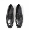 Hand Made Genuine Leather Casual Flat Men Boat Shoes Penny Loafers Men Dress Loafer Branded Shoes Men