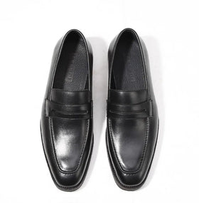 Hand Made Genuine Leather Casual Flat Men Boat Shoes Penny Loafers Men Dress Loafer Branded Shoes Men