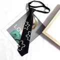 Handmade Casual Style Breathable 100% Polyester Decorative Tie Pearl JK Uniform Blouse Accessories Photography Niche Knot-Free