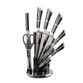 High Grade Eco-Friendly Eight-Piece Stainless Steel 420 Kitchen Knife Set Cutting Household Cooking Chef Use Homecollection