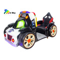 Eye-Catching 3D Video Racing Games Machine for Kids Car Ride Experience Shopping Malls Coin-Operated Kiddie Fiberglass English