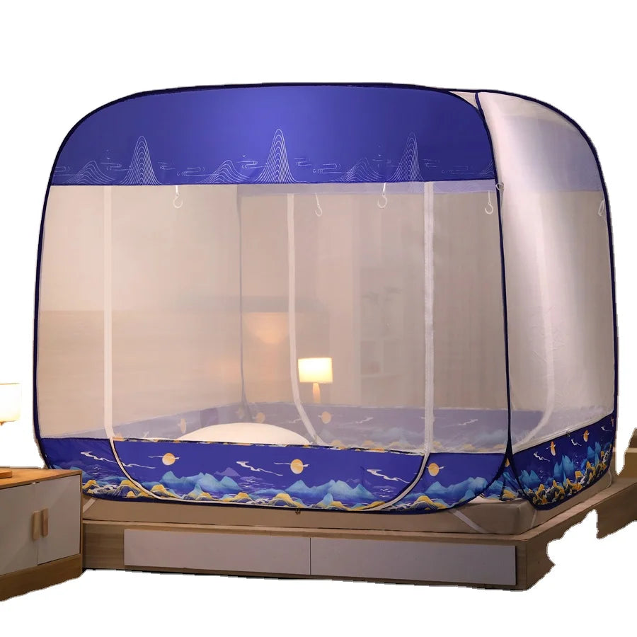 Portable Pop-up Net Tent Rectangular Mosquito Net Tent