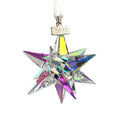 Crystal Star Shaped Ornament Crystal Christmas Snowflake Hanging Pendant