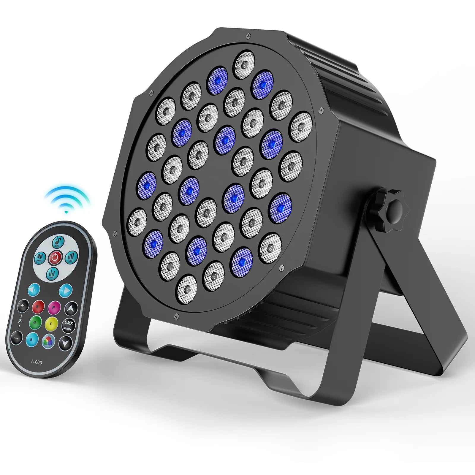 Plastic Shell 36W RGB 36 LED Wireless Remote Par Lights for Disco DJ Bar Dmx Controller Stage Effect Par Light