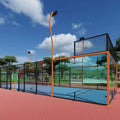 FULL Panoramic Padel Court Outdoor Paddle  Court New Arrival Hottest Design Panoramic Padel Tennis Court