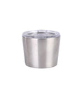 350ml Portable Coffee Cup with Lid and Foldable Handle Double Wall Vaccuum Insulated Stainless Steel Coffee Mug