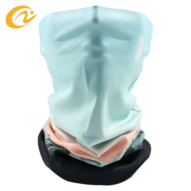 ThermoSUFF Winter Brushed Milk Silk Face Mask Neck Gaiter Seamless Reusable Super Soft Thick Fleece Tube Bandana