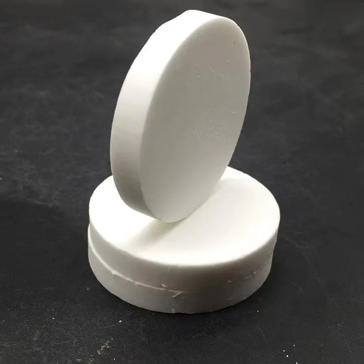 40mm Round Ceramic Eco-Friendly Coral Disk Frag Plug 6/7mm Thickness 24-78mm Aquarium Accessories JINAN NOVA