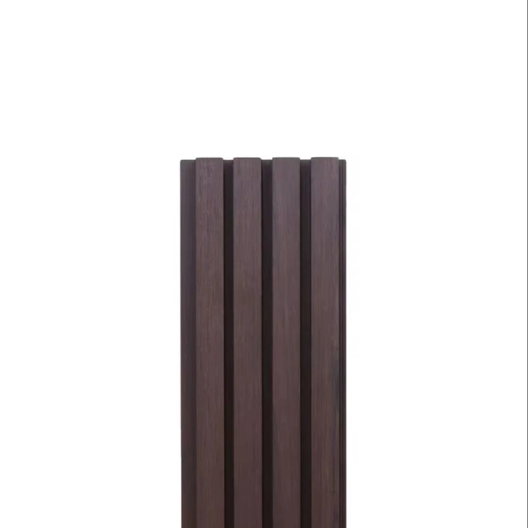 Factory Outdoor Decor Wood Plastic Composite WPC Cladding Fluted Wall Board Interior Waterproof Wall Panel for Household Use
