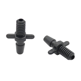 1000Pcs Micro Irrigation 3/5mm Barb Straight Garden Hose Connector Irrigation Hose Barb Fittings