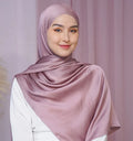 Sharut New Style Malay Indonesian Natural Wrinkled Monochrome Long Scarf Chiffon Breathable Women's Scarf Satin Crep Hijab