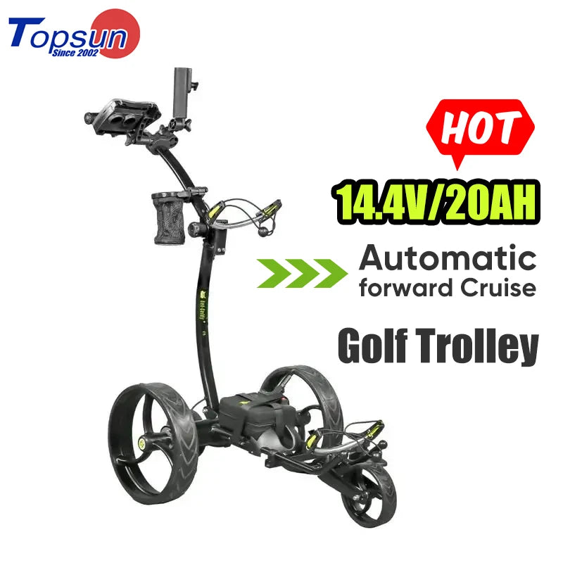 Elektrische Afstandsbediening Golf Trolley G5R Easy Stepless Speed Remote Control 24V/10AH Lithium Battery Golf Trolleys