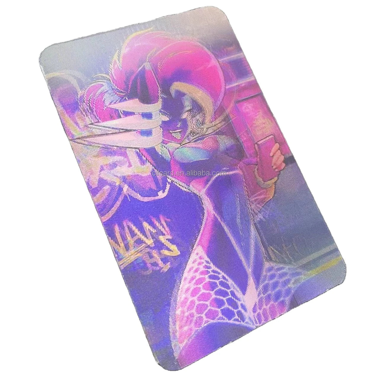 Cool Card's Popular PVC Plastic 3D Lenticular Business Card ISO CR80 Standard Film Lamination CMYK/Pantone Offset Printing