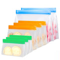 BPA Free Leakproof Silicone Food Storage Bags Eco-Friendly PEVA Reusable Freezer Container for the Kitchen
