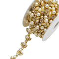 Diy Garment Costume Sewing Luxury Crystal Rhinestones Umbellishment Accessories Gold Silver Pearls Chain Bags Shoes Diamond