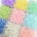 Factory Sell 8mm Round Shape Bright Ice Jade  Glass Beads for Jewelry Making