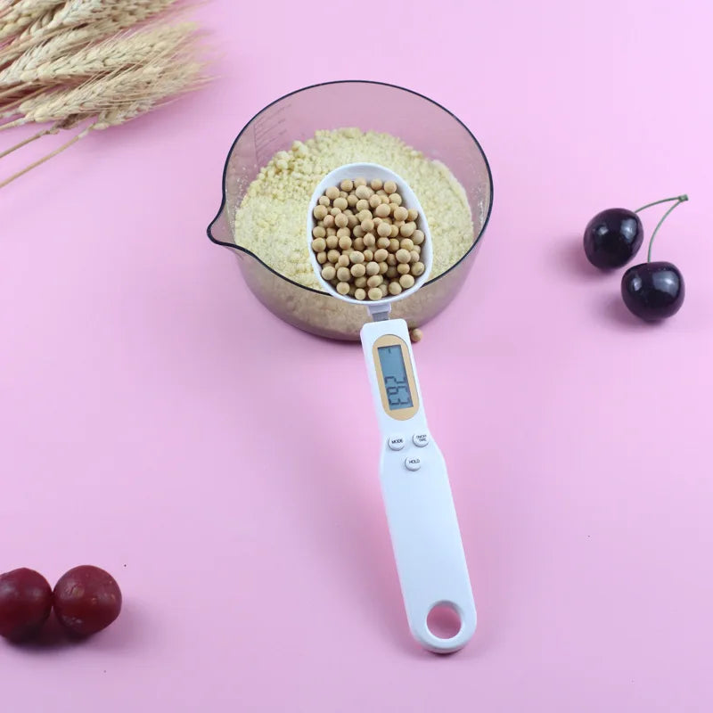 500g/0.1g Food Measuring Tool Electronic Kitchen Digital Coffee Measuring Spoon Scale with LCD Display