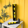 Desktop Vertical Paper Cup Organiser Black Acrylic Cup Holder Coffee Shop Acrylic Decorations
