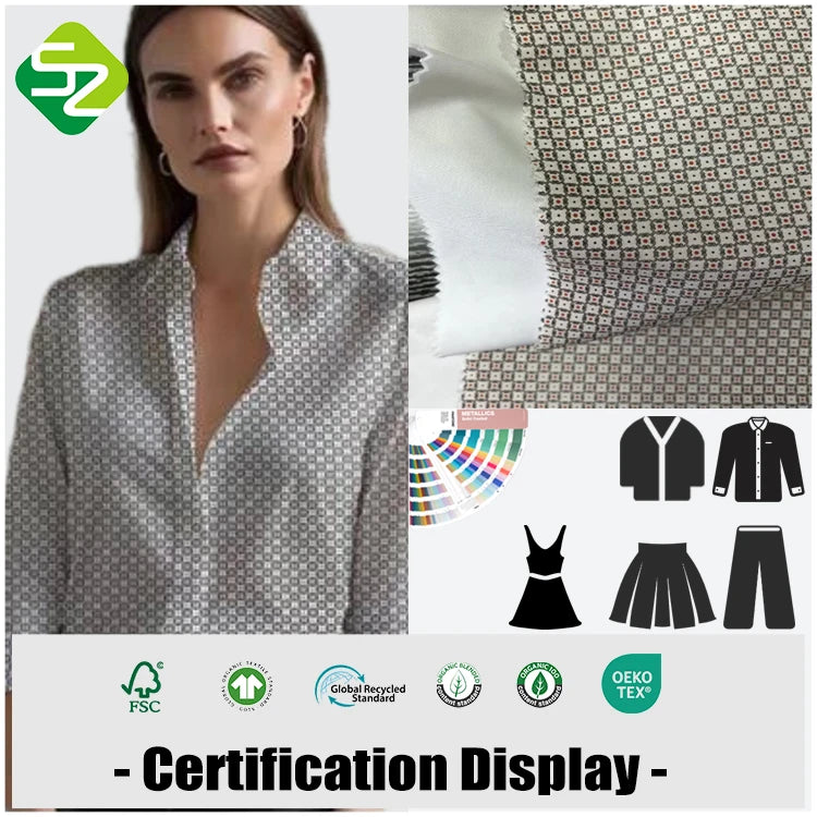 100% Organic Eco-Friendly Custom Printed Bamboo Fabric Wicking Shirt Woven Features for Girls and Boys Clothes Home Textile Use
