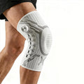 Breathable Knitted Knee Support with Adjustable Dial Knob Custom Compression Knee Brace for ACL MCL Arthritis Pain Relief