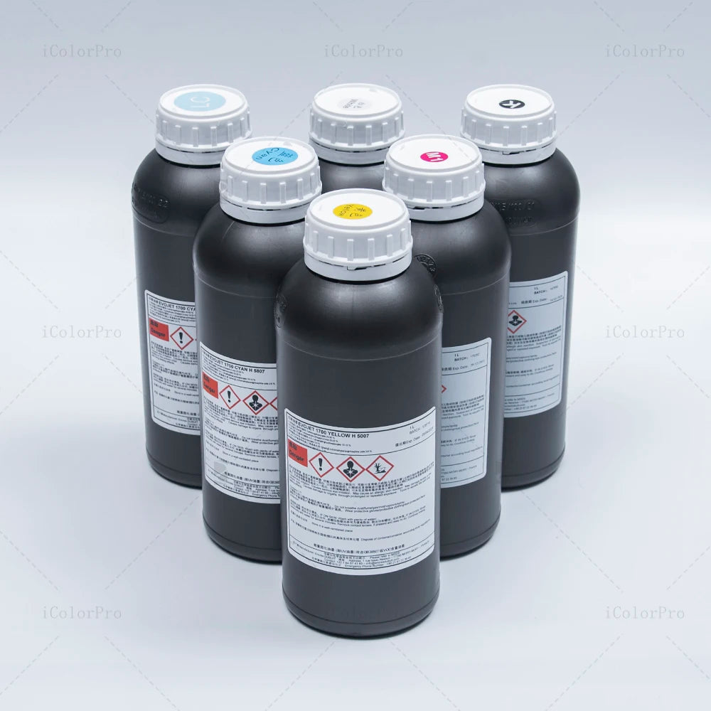 Corrosion Resistant DUBUIT UV Ink for Ricoh Gen6 Epson S3200 Xaar 1201 Printheads for Harsh Industrial Environments