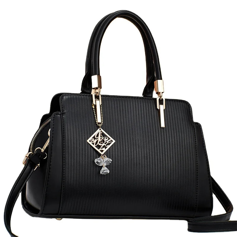 Bolsos De Mujer Striped Design Women's Handbag Bag Ladies Bags Crossbody Portable Shoulder Large Capacity Wholesale Handbags