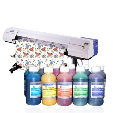 Hongsam OEKO-TEX Acid Dye Ink for StarFire Epson Kyocera Ricoh Gen5 Silk Wool Nylon Digital Printing Inkjet Textile Pigment Ink