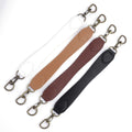 Bag Accessories with D Rings Hand Holding Wrist PU Strap Size 22cm*3cm