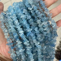 5-8mmLoose Natural Gemstone Crushed Bead Irregular Healing Crystal Quartz Stone Aquamatrine Chips Stone Beads for Jewelry Making