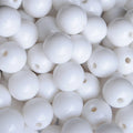 DIY 10mm 12mm 14mm 16mm 20mm 22mm 30mm Color Plastic Large Acrylic Round Beads