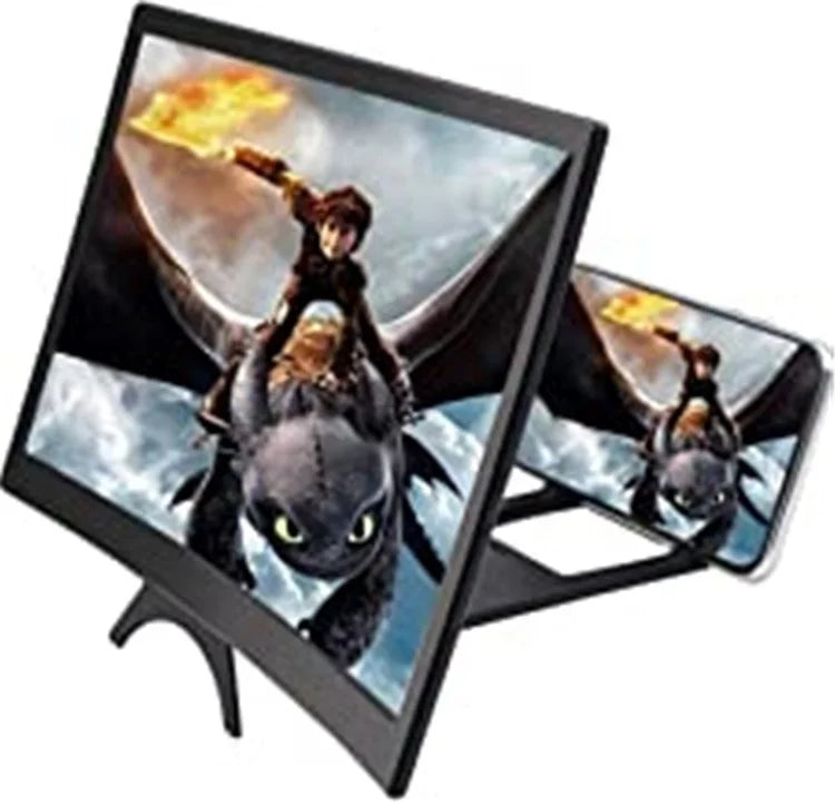 High Quality 3D HD 12 "curved Screen Mobile Phone Screen Magnifier Acrylic Universal Mobile Phone Screen Magnifier