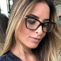 SKYWAY Cheap Wholesale Cat Eye Frame PC Temple Eyeglasses Anti Blue Light Blocking Optical Eye Glasses Frame
