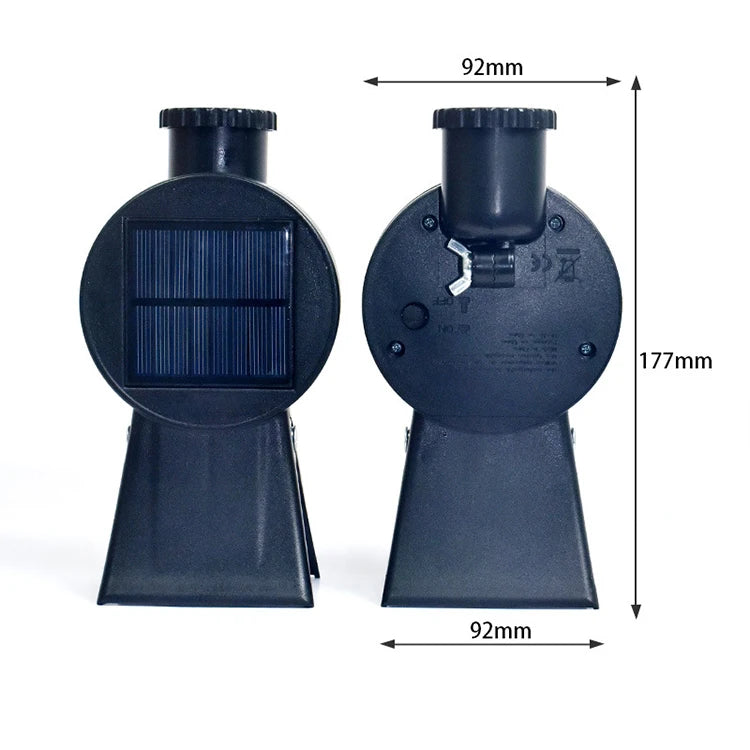 Howlighting New Solar IP65 Waterproof LED Multi-functional Wall Lamp Outdoor Street Light for Garden Night Use