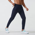 2023 Spring Autumn Thin Velvet Mid-Waist Sports Trousers Men's Elastic Lace up Sports Pants Running Sports Racing Warm Jogger