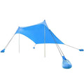 Woqi Sunshade Canopy Camping Rain Fly Tarp Beach SunShade Beach Tent Sun Shelter Tarp Tent for Travel